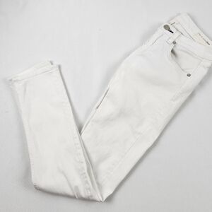 Rag & Bone The Dre Jeans - Aged Bright White Size 24 Stretch Skinny